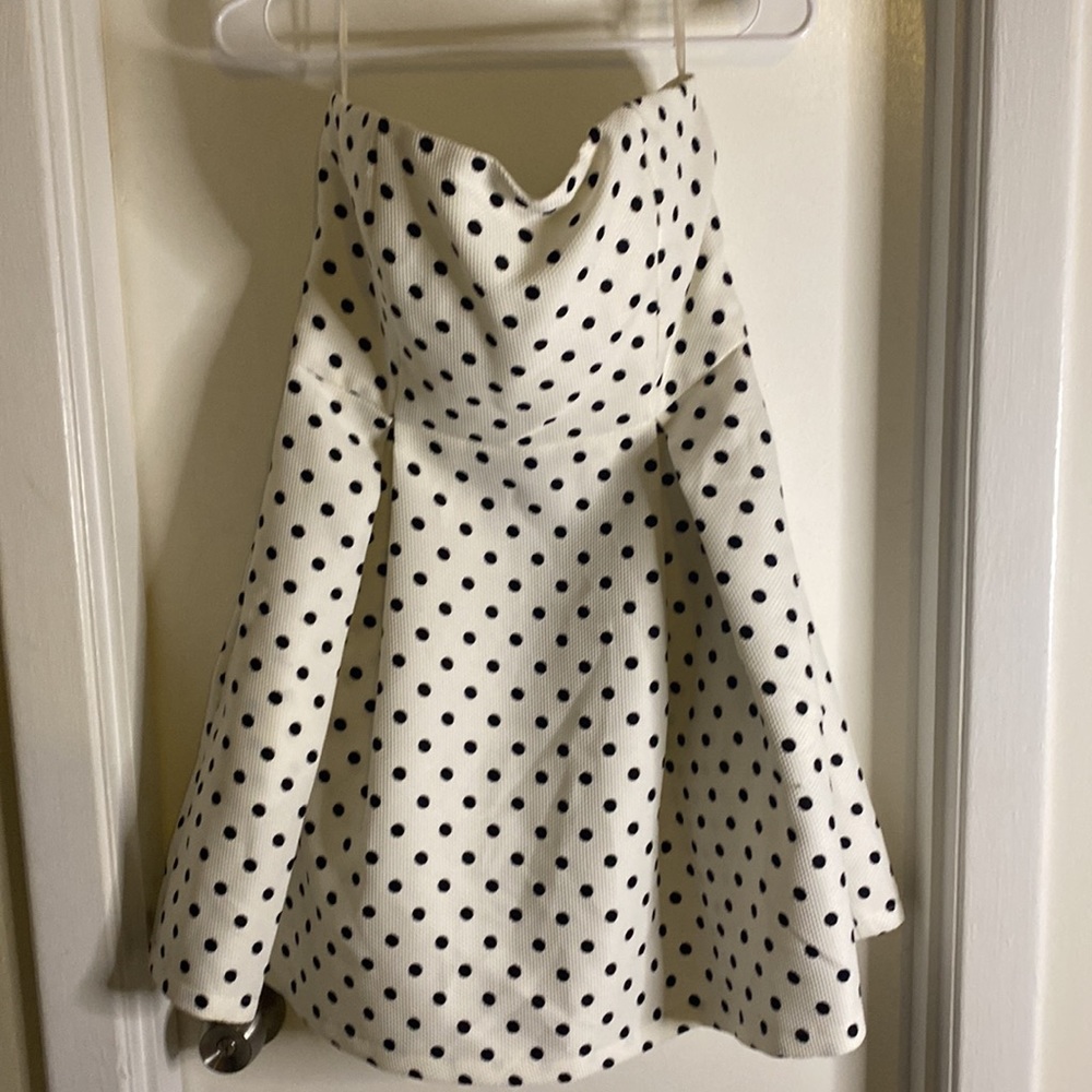 Strapless dress